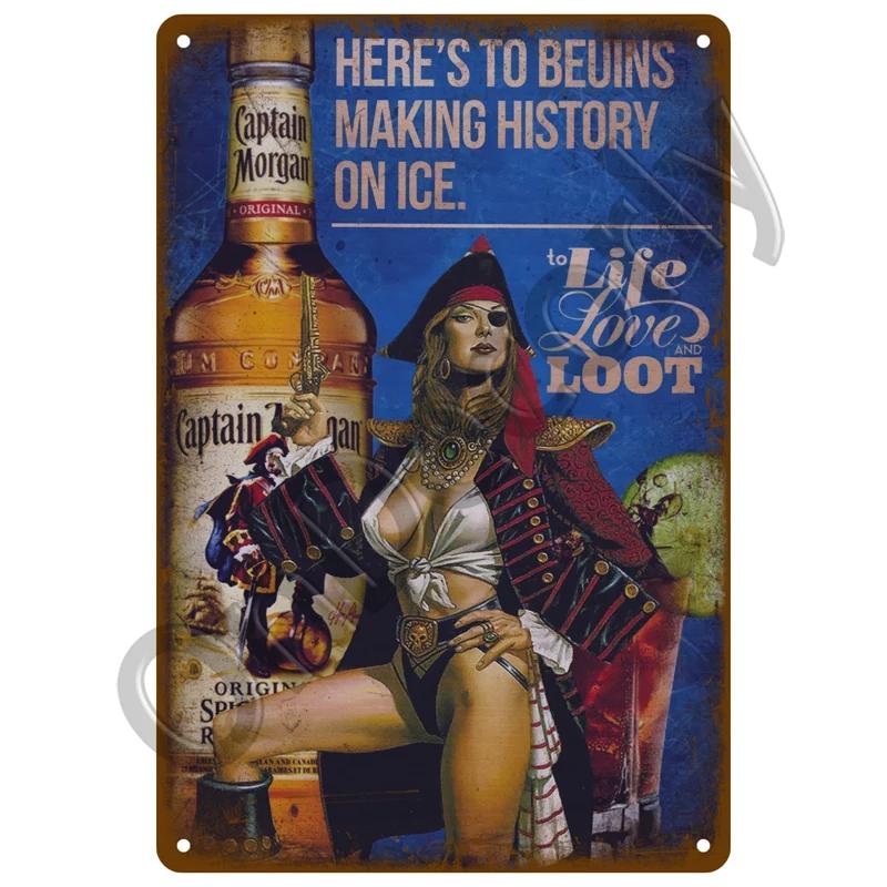 Plechová cedule pro bar, hospodu, klub, pánský doupě, železná kovová cedule, vintage plakát, nástěnná dekorace, malba studeného piva, domácí dekorace