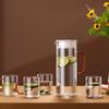 Glass Water Pitcher Set