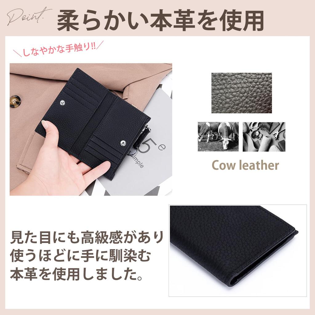 [uateeff] Etui, Kartenetui für Damen (Schmale Echtleder-Passhülle mit Touch-to-Pay-Funktion) (Chromgelb)