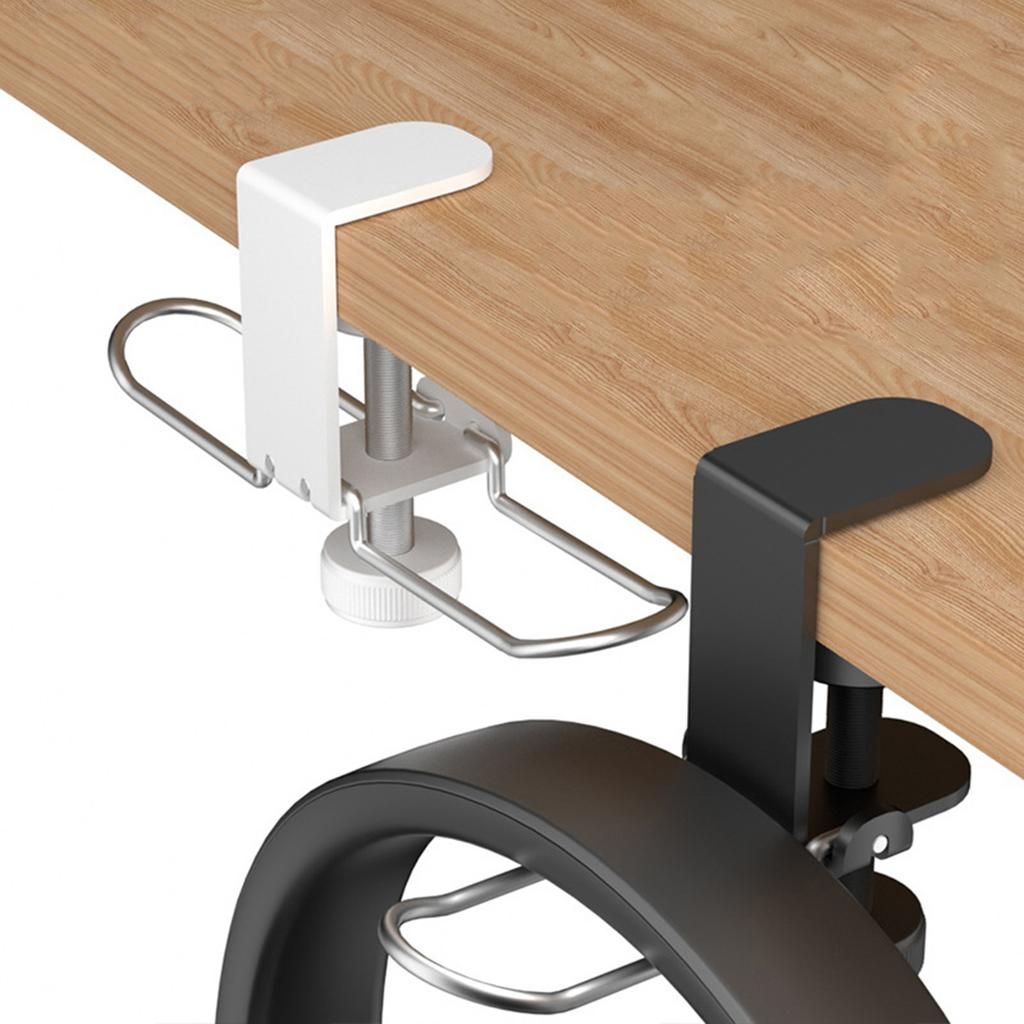 Desk Headsets Hook With Stable Metal Frame Effortless Installation For Organized Work Place Or Gaming Area
