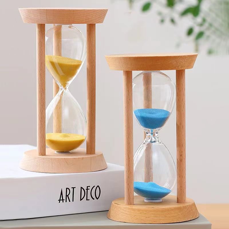 

5/10/15/20/30 минутный деревянный песочный таймер для обучения детей, творческие подарки, простые песочные часы, украшение для дома, песочные часы