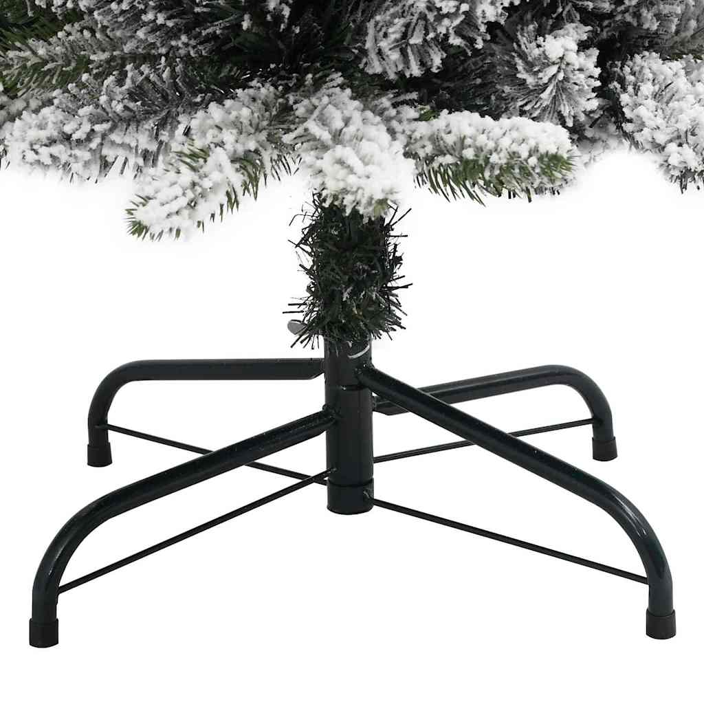 Artificial Christmas Tree with 150 LEDs and Stand White 120 cm