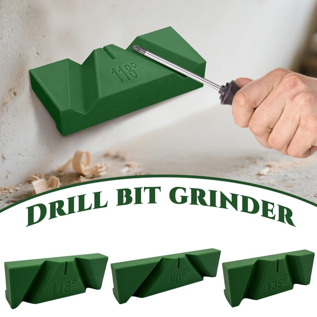 Přípravek pro broušení vrtáků, úhel 90° 118° a 135°, bruska vrtáků, není potřeba napájení, ruční nástroj pro broušení vrtáků pro stolní brusky