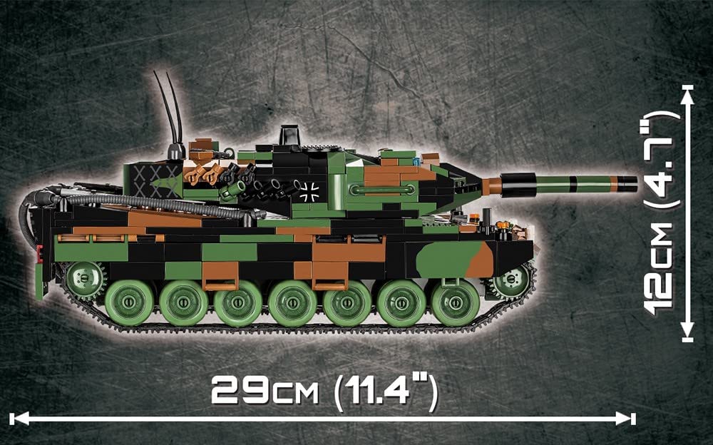 Armed Forces #2620 Leopard 2 A5 (German Army) 135 Scale [Military Block - COBI]