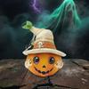 Funny Pumpkin Head Figurines Resin Miniature Statue Ornament Creative Pumpkin Elf Sculpture  Bonsai