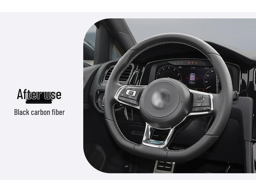 Carbon Fiber Shift Paddles for VW Golf 7 GTI, Lamando GTS, Scirocco