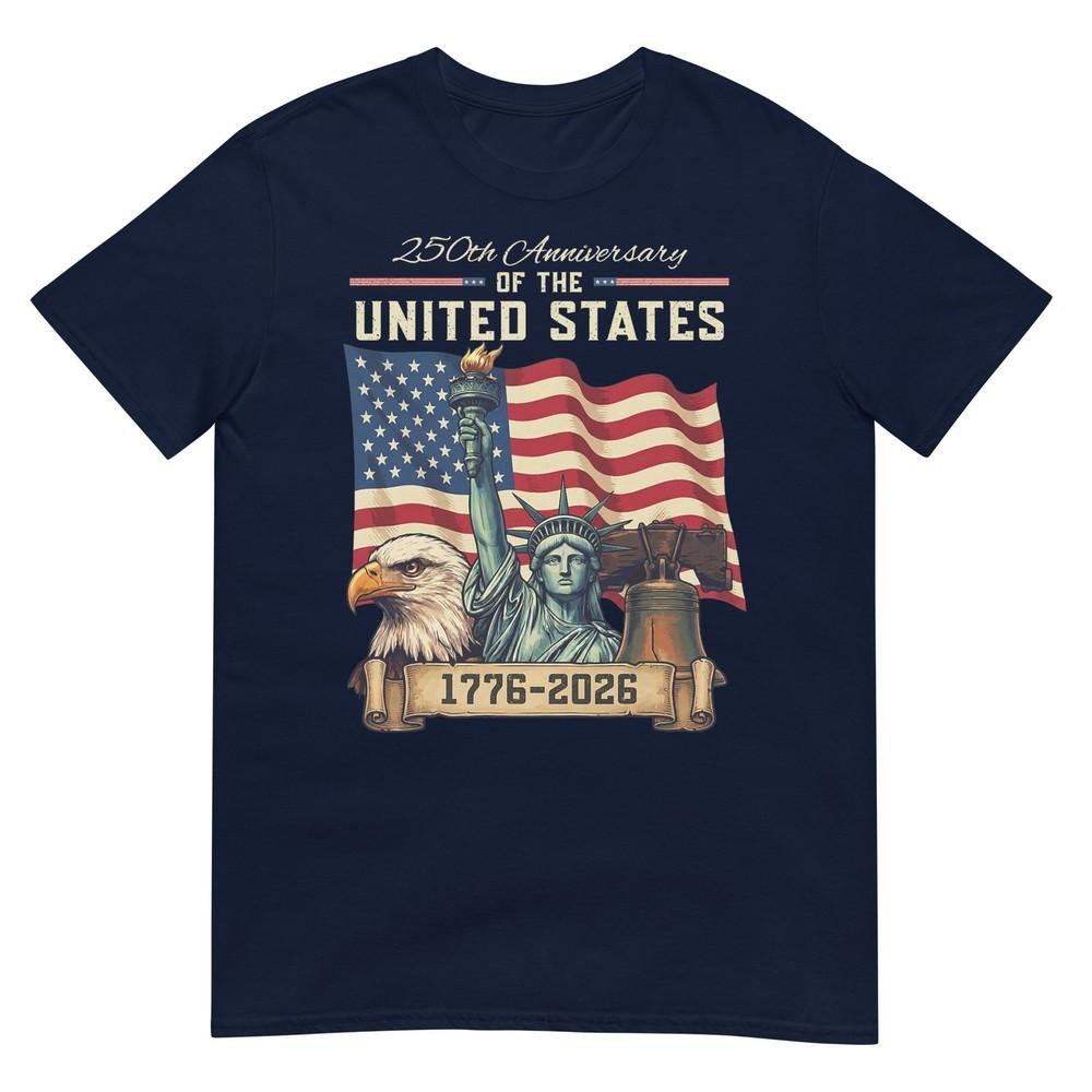 250 Anniversary Usa 250th Us Flag Patriotic 4th Of July Tshirt S