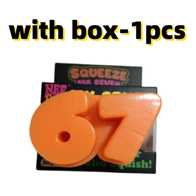 @ Horkých 67!! 67 Senzorický Antistresový Blok Měkký Mačkací Hračka na Uvolnění Stresu Fidget Ideální Suvenýr Dárek