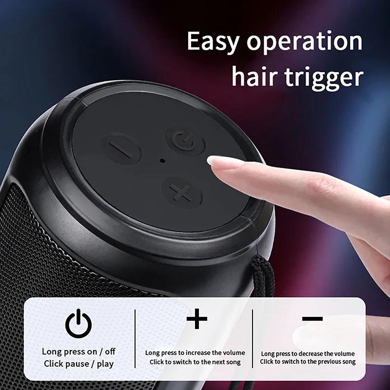 Portable Bluetooth Speaker Home Connection Mobile Phone Bluetooth Speaker Surround Subwoofer Outdoor Wireless Speaker