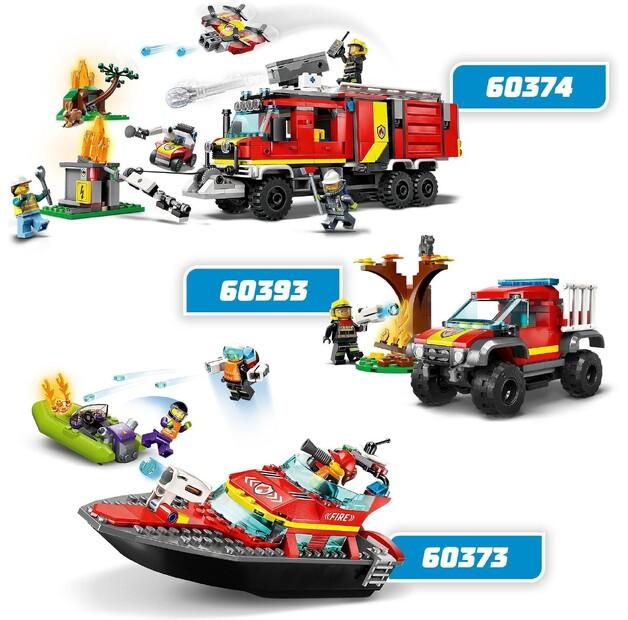 LEGO City 60374 Off-road Fire Truck