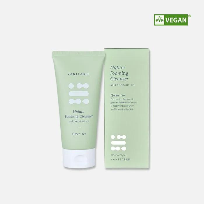Nature Foaming Cleanser Green Tea 180ml