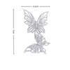 Delicate Rhinestone Butterfly Brooch for Women’s Wedding Fashion and Special Occasion Gift