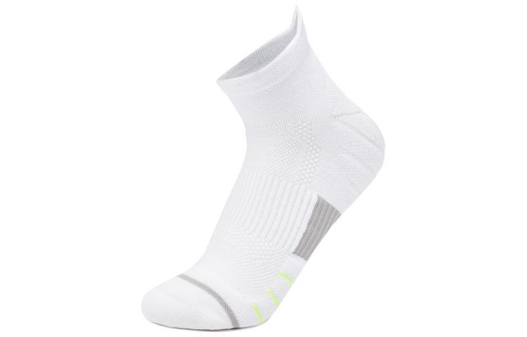 Li Ning Fitness Series Ankle Socks Unisex 1 Pack White AWSU109-2 L