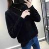 Mink Velvet Sweater for Women Loose Casual Thickened Hedging Bottoming Sweater In Autumn and Winter