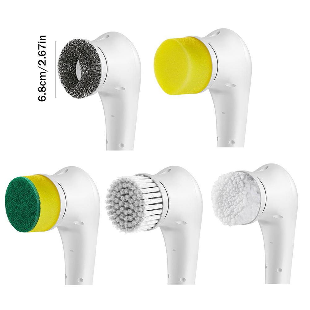 Wireless Electric Cleaning Brush Housework Kitchen Dishwashing Brush Bathtub Sink Bathroom Tile Cleaning Brushes Washing Tool
