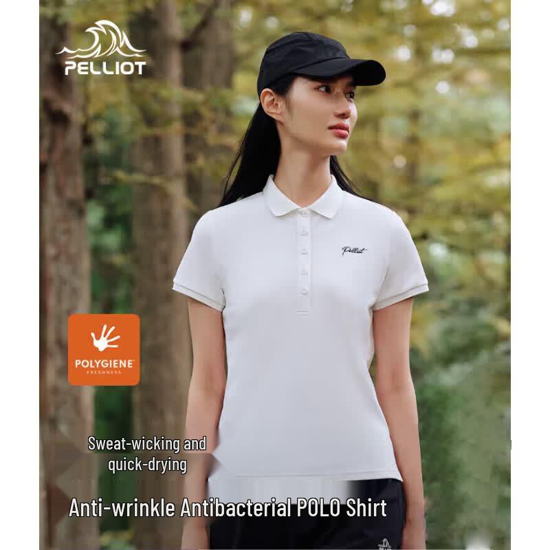 Pelliot Unisex Quick-Dry Polo T-Shirt