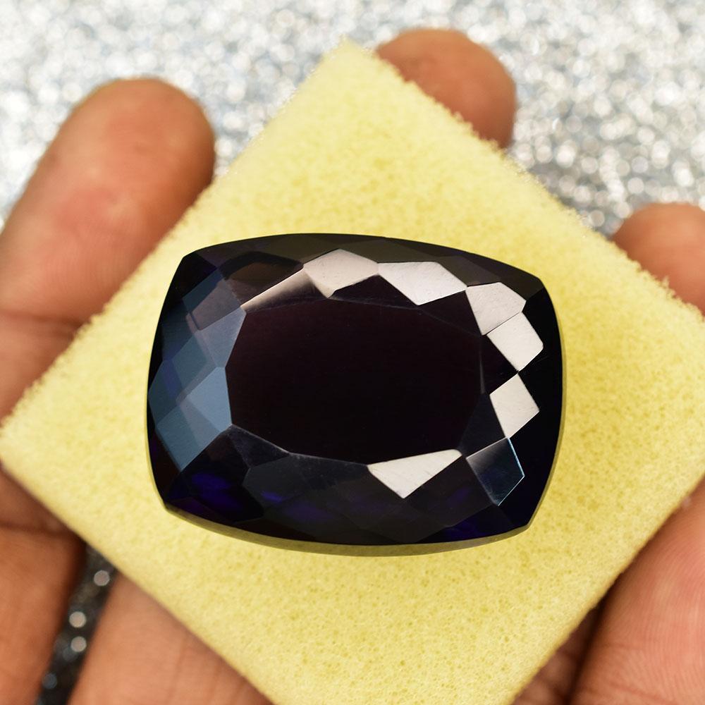 Natural Purple Amethyst Loose Gemstone 96 ct Cushion Cut for Jewelry Making for Jewelry Designs