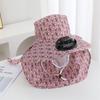 Summer new solar charging with fan tea picking hat women's farm work sun hat outdoor sun protection neck sun hat