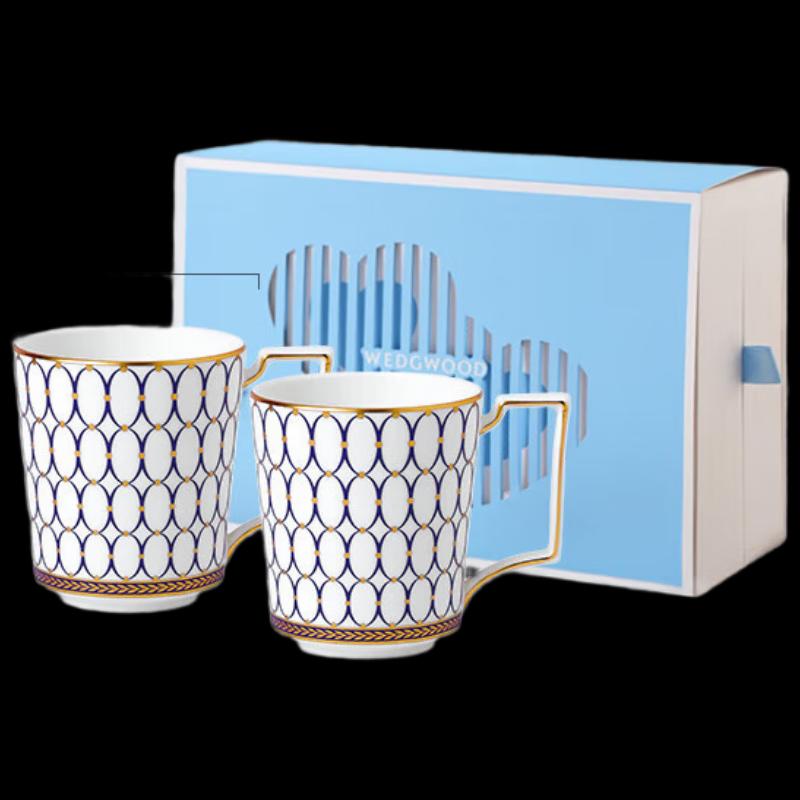 Wedgwood Gold Dust Years Mug Set