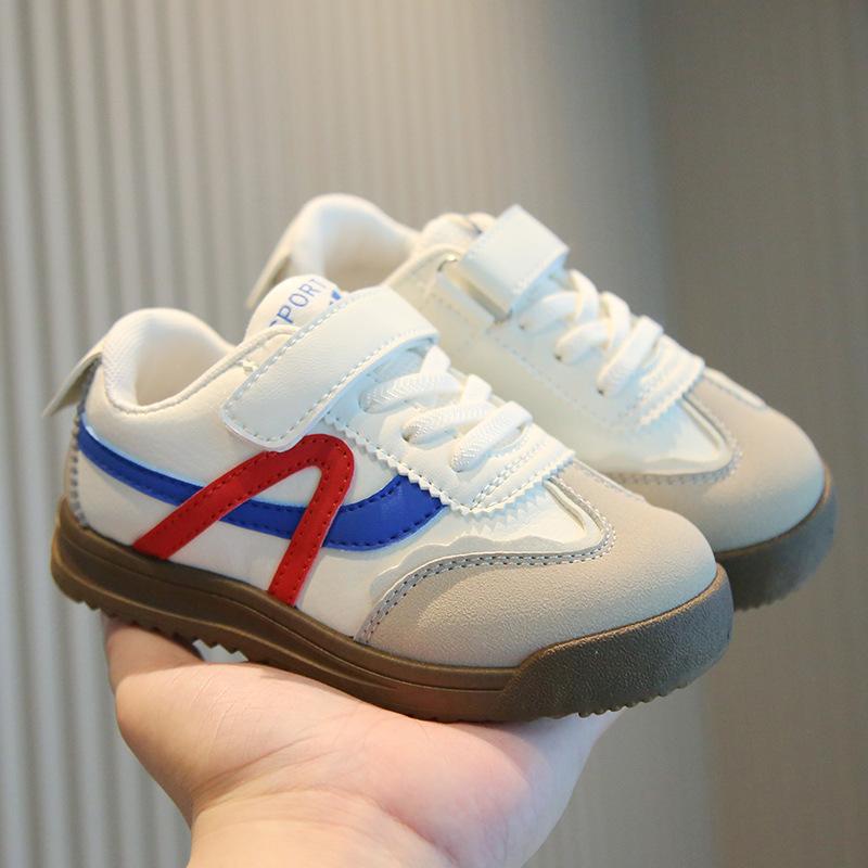 Children's Forrest Gump shoes 2025 spring and autumn boys' sports shoes casual board shoes girls' little white shoes soft-soled baby German trainin