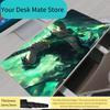 One Piece Zoro Mauspads Notizbuch Gaming Große Tastatur Rutschfeste Gummi Computer Teppich Schreibtischmatte PC Gamer Mauspads Jugend Geschenke