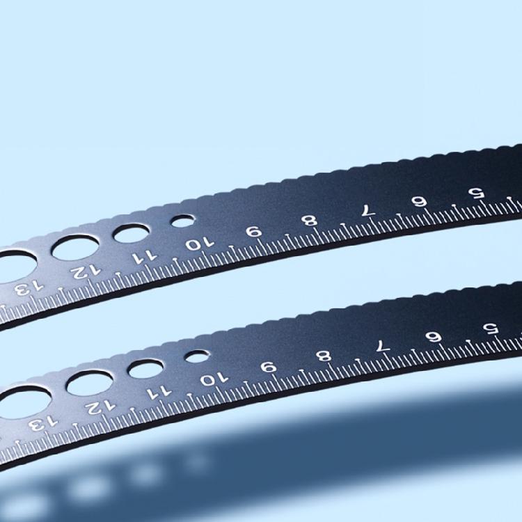 4 Pcs Protractor Drawing Set Metal Ruler Set Geometry Set Drawing Tool Math Measurement Tool for Student School Supplies