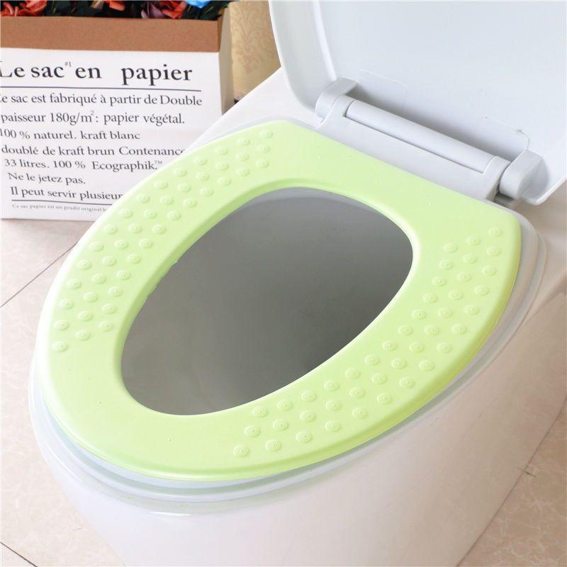 Four Season Universal Toilet Seat Cushion Waterproof Seat Cushion Toilet Sticker Warm Toilet Seat Cushion