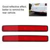 Pair of Rear Bumper Reflector Assembly Light Fit for T5 Transporter 20033011 7E0945105Red
