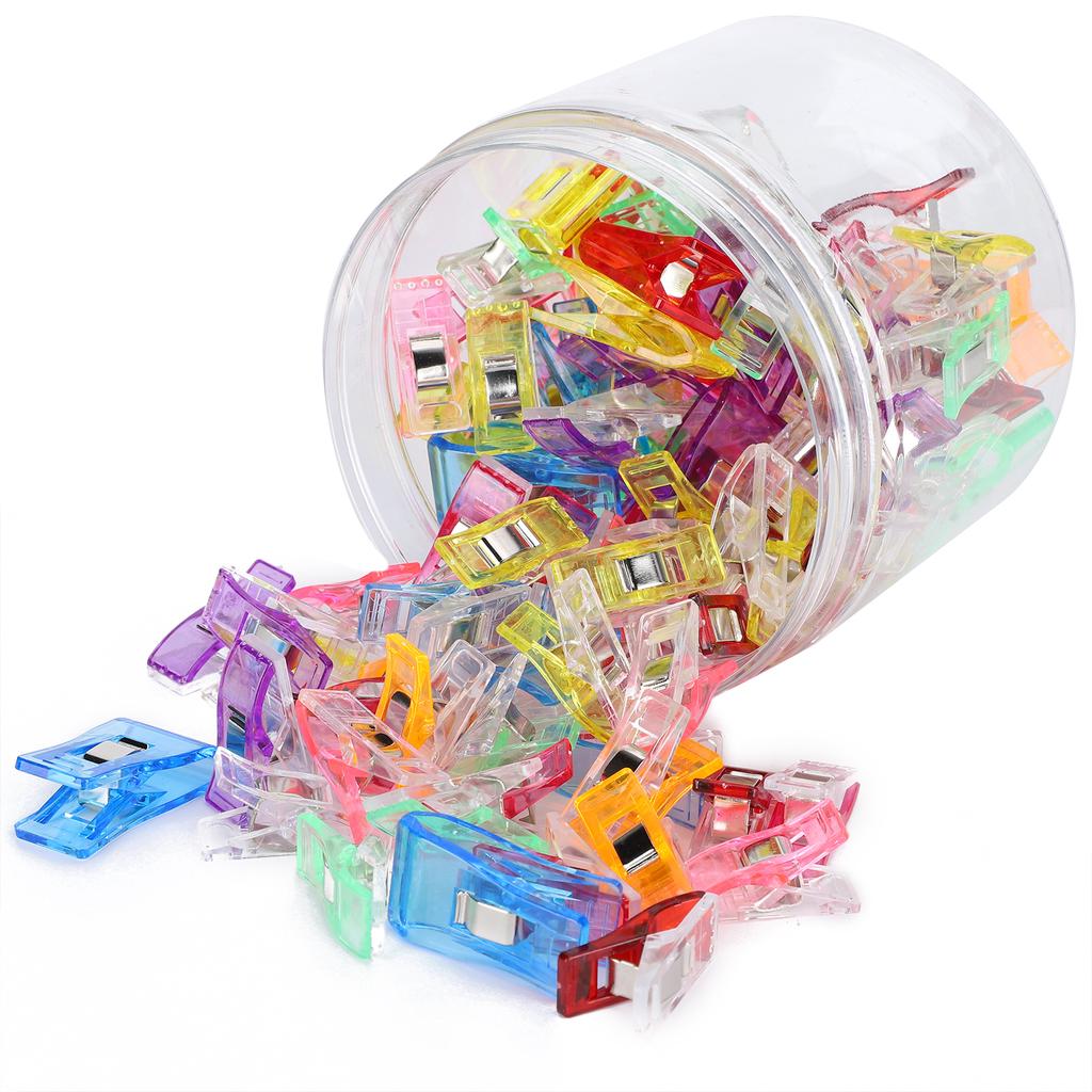 100Pcs Sewing Clip Quilting Clamp Kit PatchWork Embroidery Binding Supplies Crafting Tools