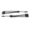 2 PCS Y Branch Solar Connectors 1 To 4 Splitter PV Parallel Connector Solar Cable Wire Plug 1000V