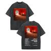 Camisetas Gráficas Vintage Tame Impala Streetwear Rock Pop Música Camisetas Masculinas Femininas Verão Casual Moda Manga Curta Top