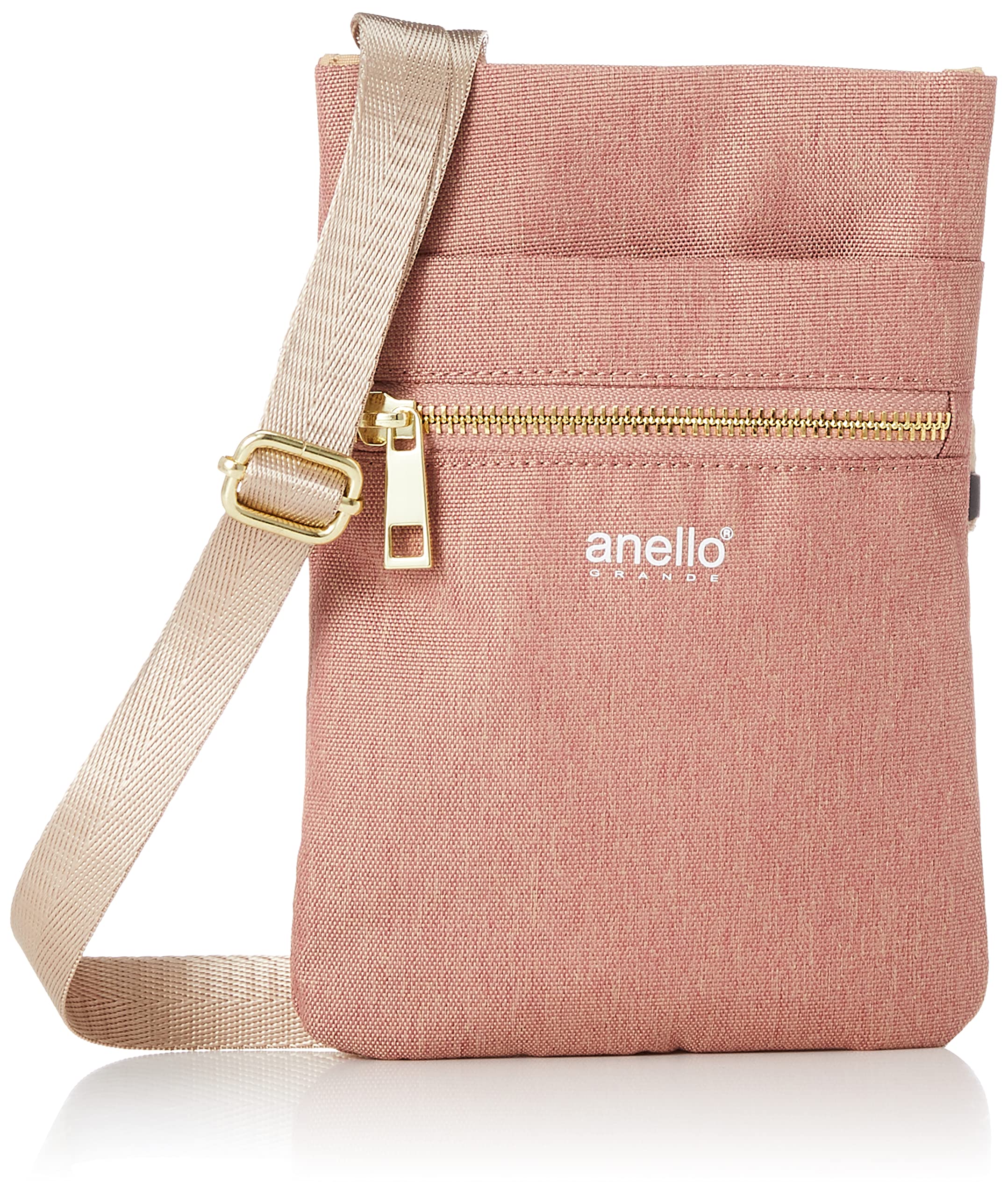 

Mini shoulder water pink beige [Anello Grande] bag, repellent, GL, GTM0422Z,