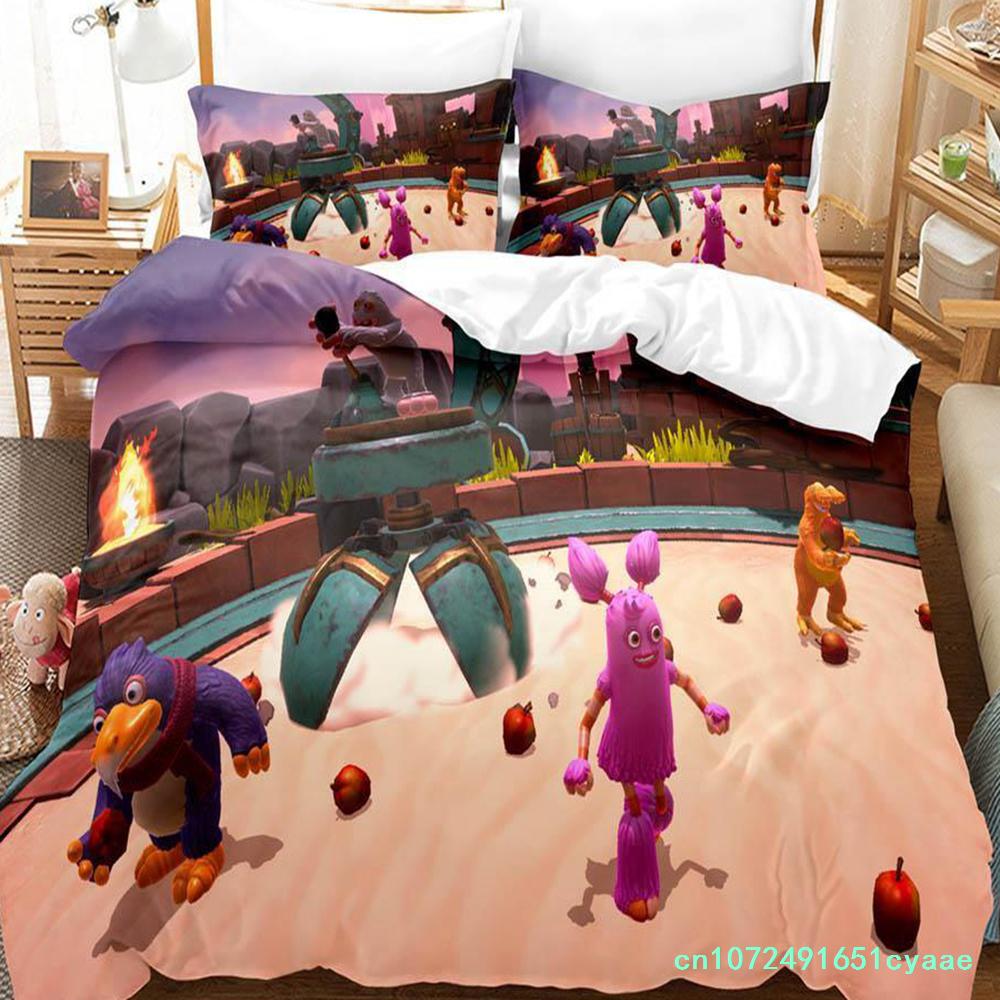 Spiel My Singing Monsters Bettwäsche-Set Einzelbett Twin Full Queen King Size Bettwäsche-Set Erwachsener Kinderzimmer Bettbezug-Sets Heimtextilien