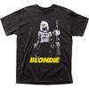 Blondie Funtime Unisex T-shirt Muziek Klassiek Concert Rock N Roll Band Tee Zwart