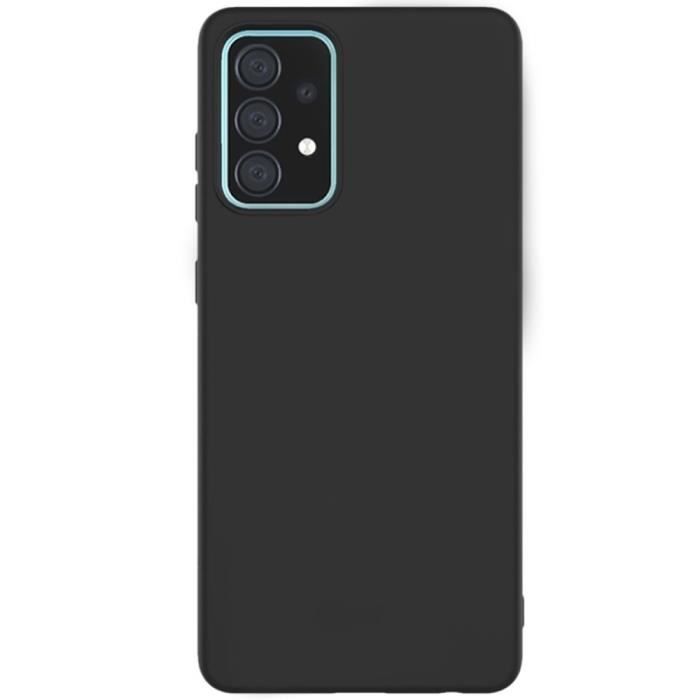 Shockproof Case - BOOLING - for Samsung A52 5G - Soft Silicone - Shockproof - Black