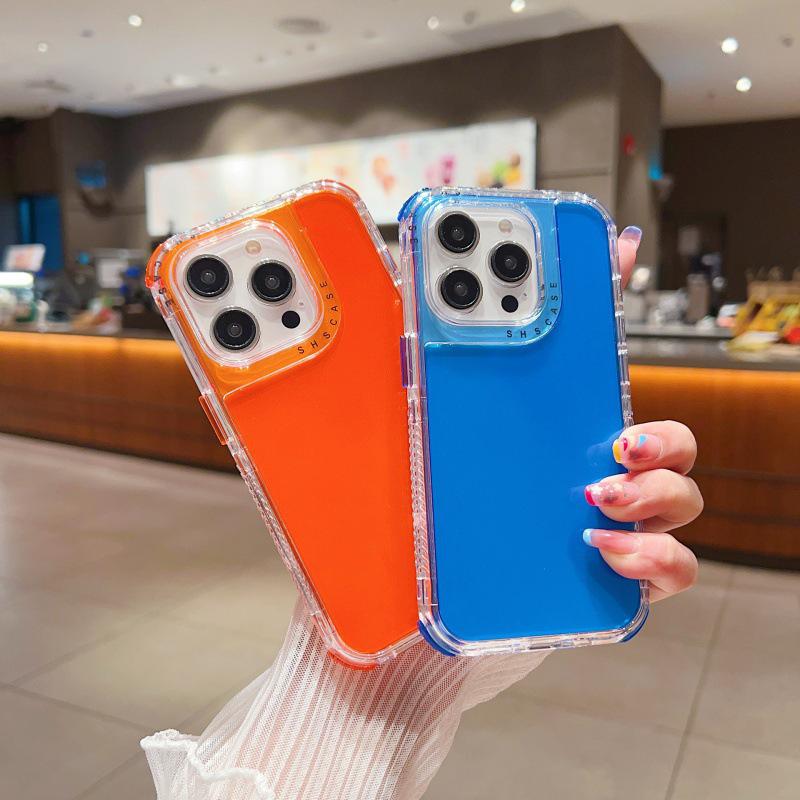 iPhone 17 Dream Transparent 3-in-1 Case & Apple 14 Cross-Border Style Protective Case