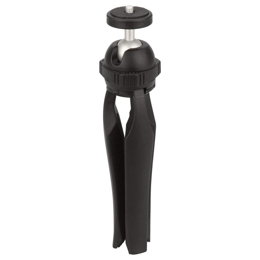 Hakuba Mini Tripod ePod Grip Utility Kit Selfie and Action Grip with Smartphone Holder and GoPro Mount Part 4977187106367 (Black) - 3-Way Tripod,