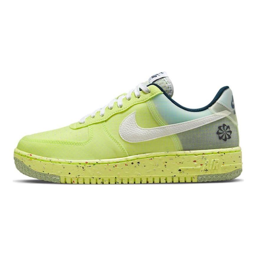 Nike Air Force 1 Low Crater Light Lemon Twist Sneakers DH2521-700