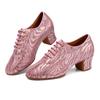 Mode Modern Jazz Dans Sneakers Kvinnor Flickor Andas Mesh Öva Dansskor Lärarskor 5 cm klack