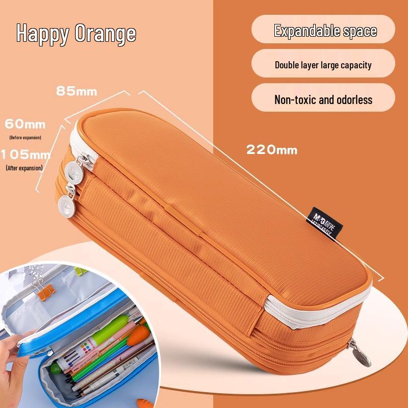 

Morning Light Miffy Canvas Pencil Case - Large Capacity for Students, Boys & Girls