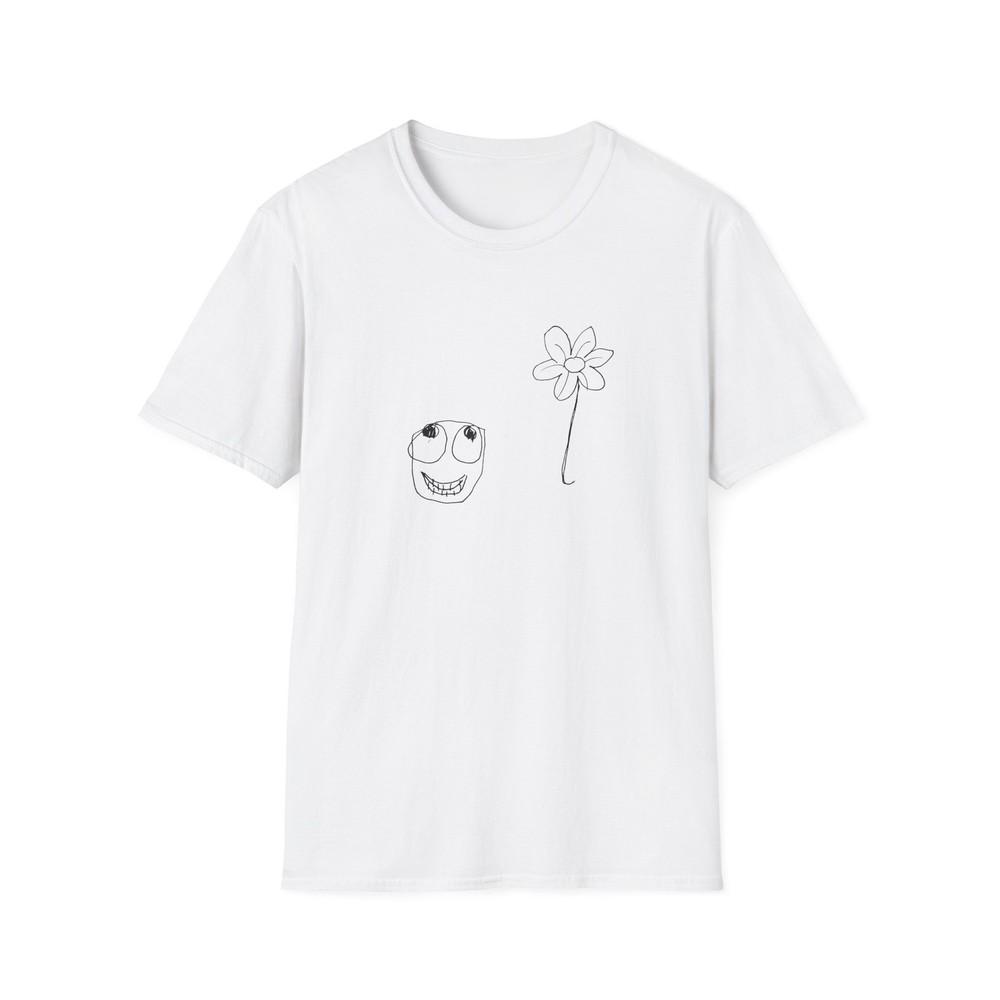 

original drawing happy little guy tshirt L