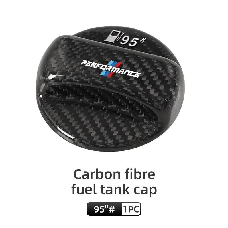Nové logo auta Kryt nádrže z uhlíkových vláken Vzduchová zátka palivové nádrže Ozdoba #98 #95 Pro BMW E46 E90 E60 F10 E39 F30 E36 F20 E87 E90 E70 G60