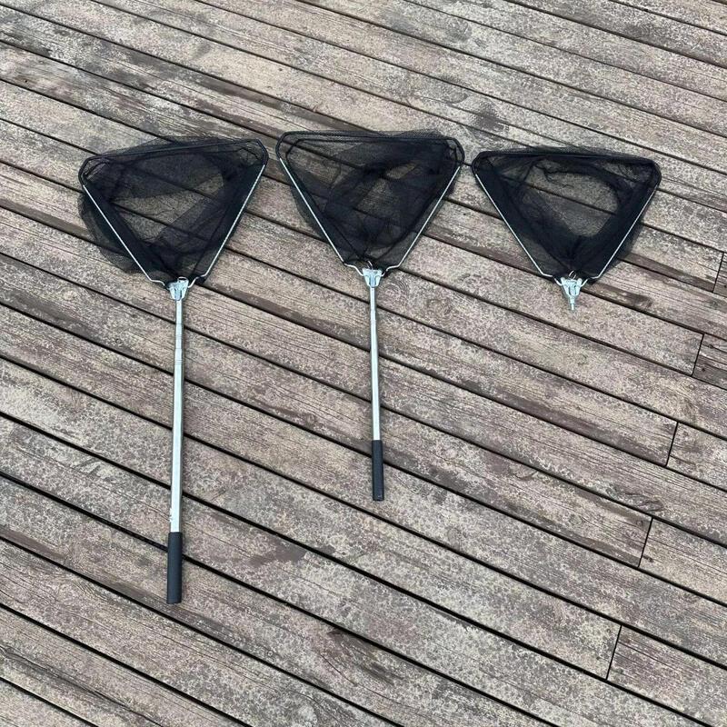 TLXT Stainless Steel Integrated Fishing Landing Net