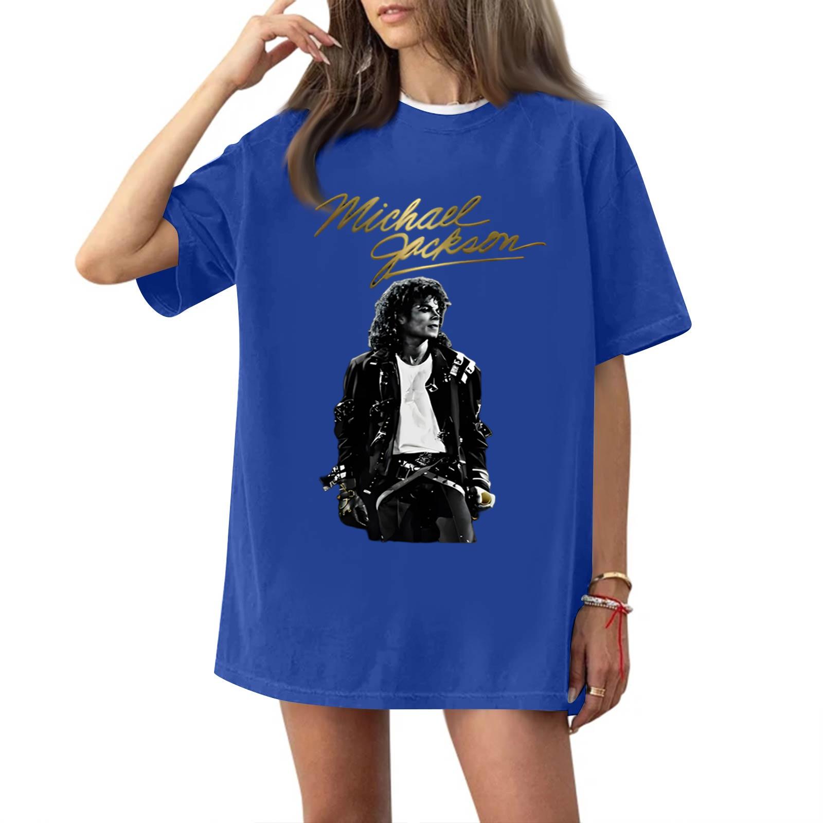 

Women s Casual Short Sleeve Graphic T-Shirt Crew Neck Loose Fit Printed Top Soft Comfortable Fabric Everyday Wear XXXL синий