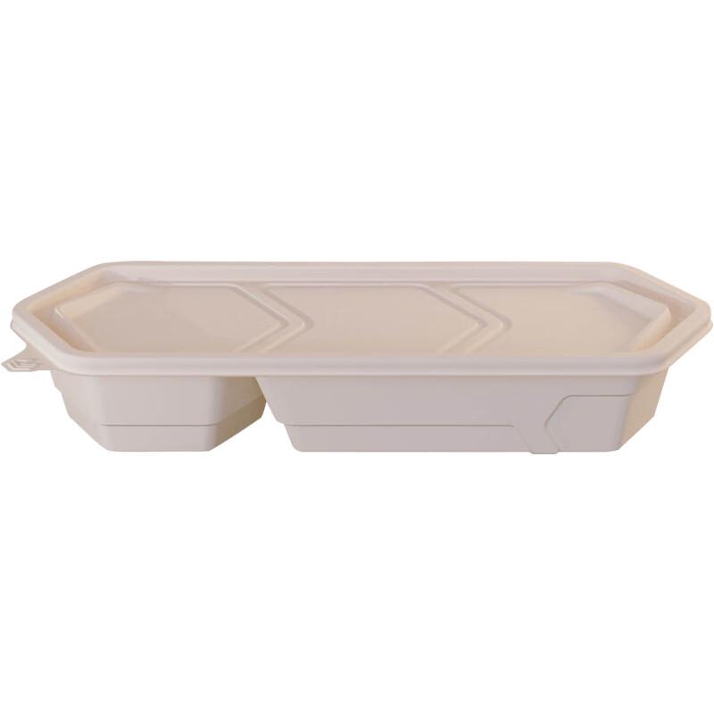 Eco-Friendly Corn Starch Divided Lunch Box