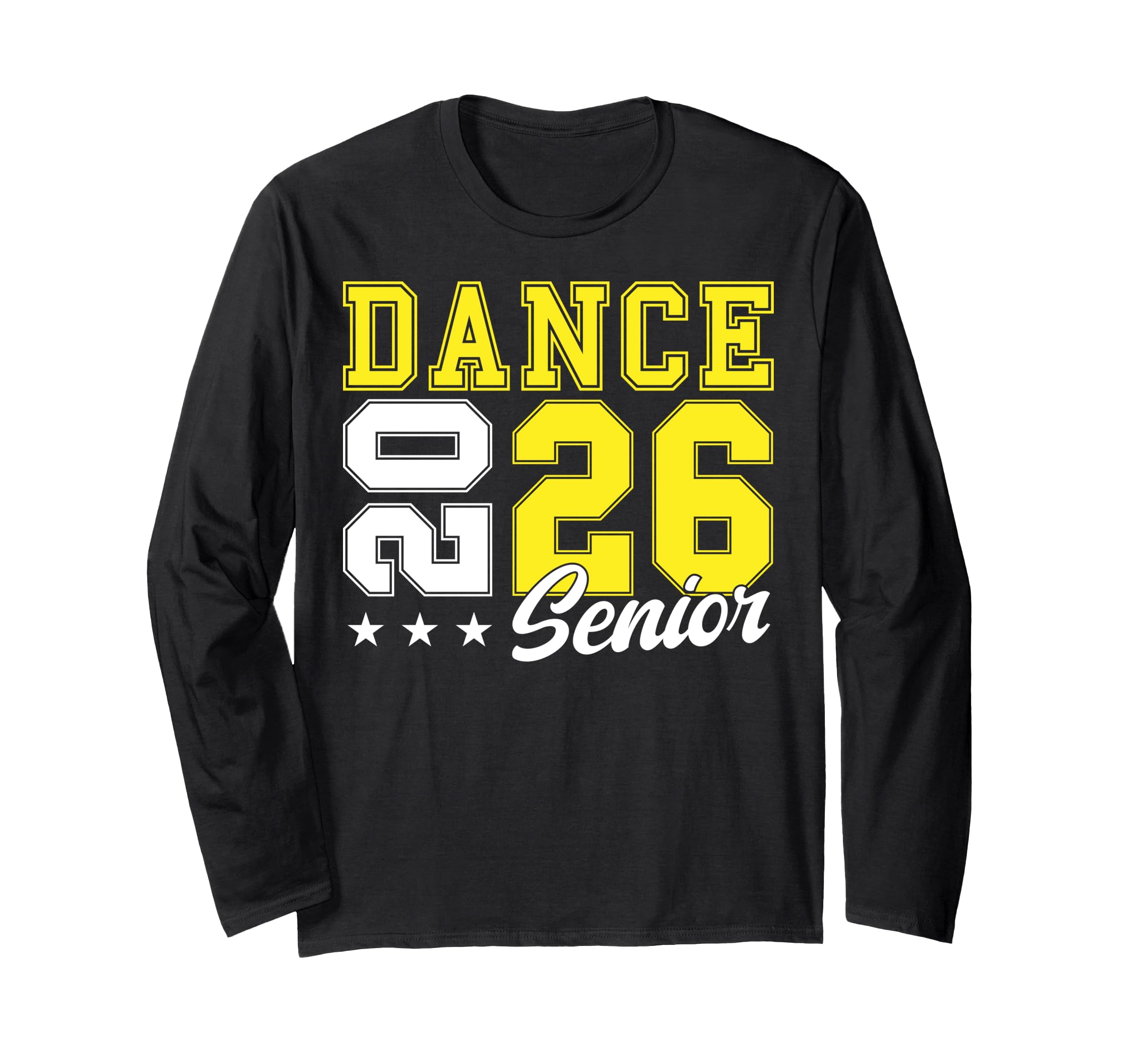 

Dance Senior Night Dance Senior 2026 Graduation 23 Long Sleeve T-shirt чорний
