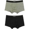 Ss25 Boxer Briefs Cotton Men Underwear Black Green EM000254-AF10777-MC063