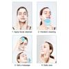 Electric Silicone Facial Cleanser Massager Skincare Massage Tool Beauty Machine Vibration Cleaning Of Pores Self Provided Batter
