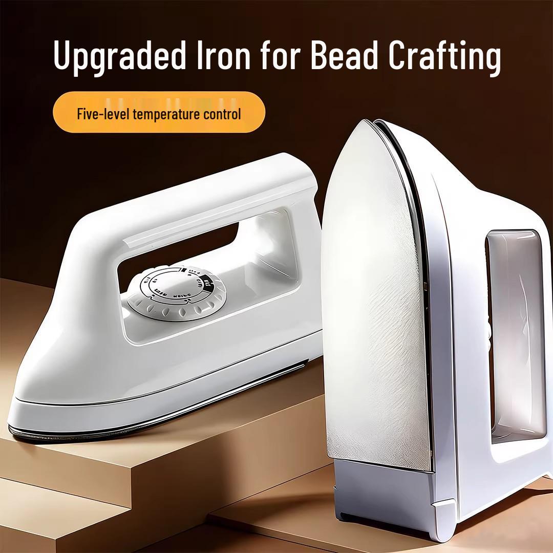 

Upgraded Constant-Temperature Bead Ironing Machine – Dry, No Water Needed, Ideal for Dormitory and Craft Use Large Iron белый
