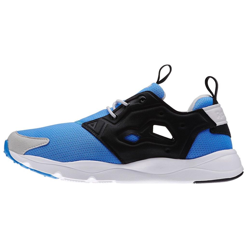 Reebok Furylite Comfortable Versatile Durable Lightweight Low-Top Casual Shoes Men sneaker Blue Black V69439
